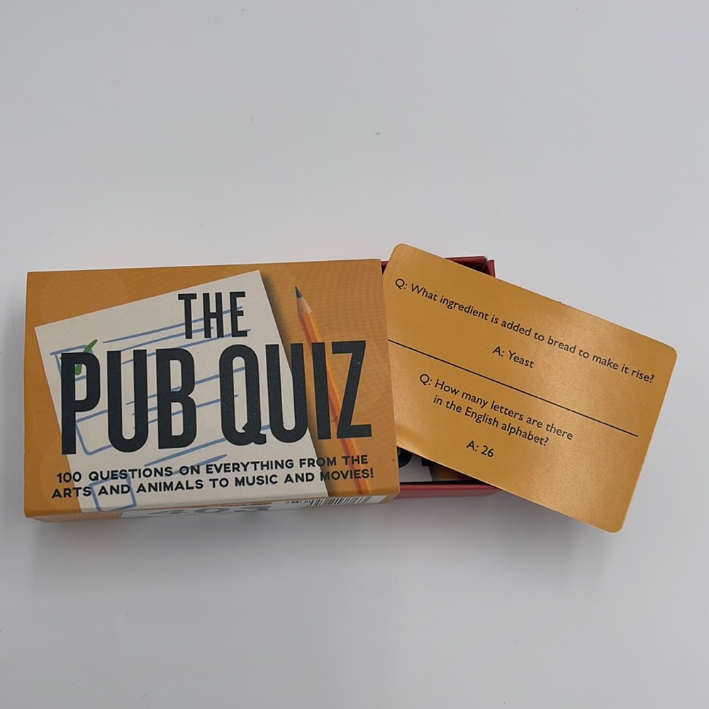 The Pub Quiz Cards
